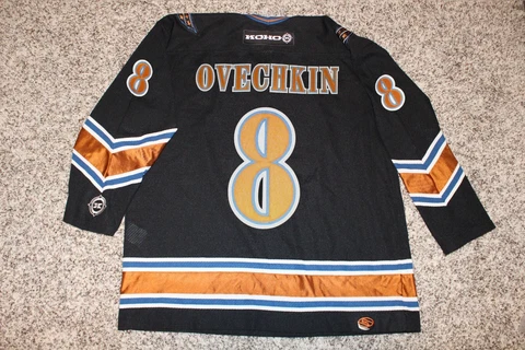 Alexander Ovechkin KOHO XL Washington Capitals Rookie Jersey MIC adidas NHL Cover