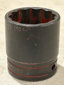 Snap-On Tools USA 1/2" Drive 1 1/4" SAE 12pt Industrial Socket GSW401 - Picture 1 of 8