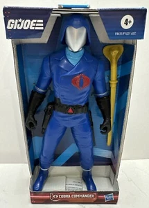 Hasbro G.I. Joe Cobra Commander Action Figure 9.5 inch With Cobra, Brand New - Picture 1 of 15