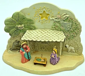 1996 Hallmark Keepsake Miniature Ornament Holy Night Special Edition 4 Piece Set - Picture 1 of 12