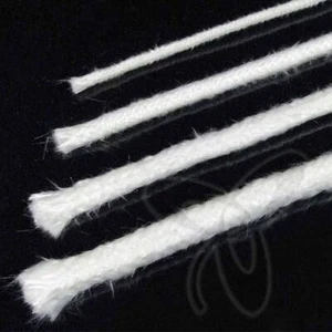 Mecha de fibra de vidrio quemador de alcohol mecha redonda mecha permanente lámparas de aceite riego de plantas - Imagen 1 de 10