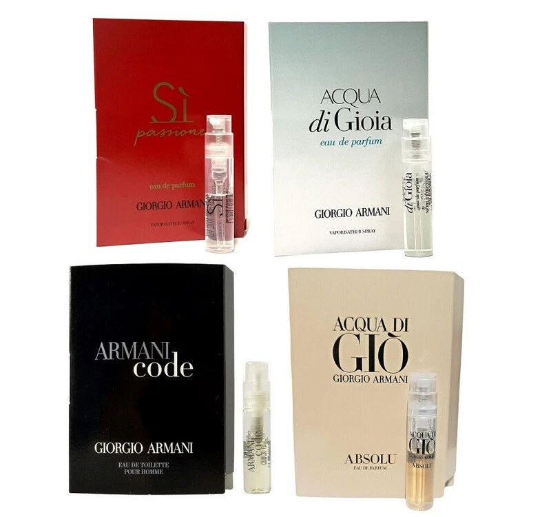 Giorgio Armani выберите образец флакон мужчин и женщин туалетная вода и парфюмированная вода спрей - Изображение 1 из 1