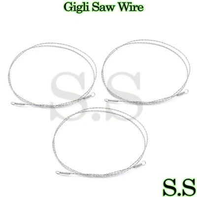 3 GIGLI Saw Wire Neuro Surgical & Veterinary Instruments 12, 20, 30 inch NEW - Image 1 of 3