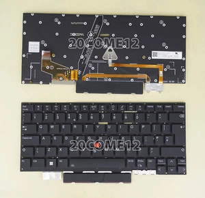 New for Lenovo Thinkpad X1 Carbon 11th Gen 21HM 21HN Keyboard Backlit UK - Picture 1 of 2
