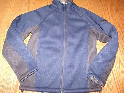 Nwt Mens Zeroxposur ZXBLK Marine Blue Gray Zip Up Jacket Coat Performance $150 S - Image 1 of 2