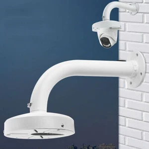 6 inch Base Wall Mount Bracket for Dome Cameras IP CCTV Universal Pole Holder - Picture 1 of 8