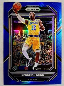 2022-23 Prizm Kendrick Nunn Blue 136/199 Los Angeles Lakers #145 🔵🔥🏀