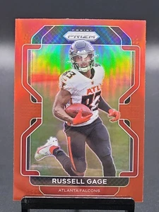 2021 Panini NFL Prizm Russell Gage Retail Red SP Atlanta Falcons - Picture 1 of 2
