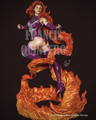 Starfire 3D printed unpainted unassembled resin model kit Cover