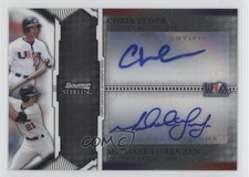 2011 Bowman Sterling Dual Auto /299 Chris Elder Michael Lorenzen #USDA-EL Auto