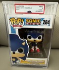 Sonic with Emerald "Sonic the Hedgehog" Games 284 Funko Pop! PSA 9 MINT