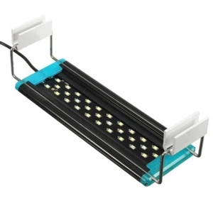 PLAFONIERA LED LUCE BIANCA BLU LAMPADA PER ACQUARIO BARRA DA 20 A 30CM Dee-D53 - Foto 1 di 4