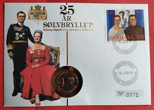 Dänemark 20 Kronen 1992 Hochzeit Prinz Henrik und Königin Margrethe II TOP !!! - Bild 1 von 5