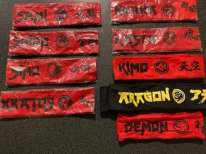 5 Samurai gig- Samurai Troopers Fasce (6 come nuove+3 usate) - Foto 1 di 3