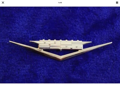 Cadillac Hat Pin Lapel Pin Crest Emblem Accessory Badge GM 59 Eldorado Hood - Image 1 of 4