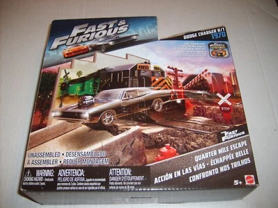 Fast & Furious Quarter Mile Escape NEW SEALED Playset 1970 Dodge Charger R/T NEW - Image 1 of 3