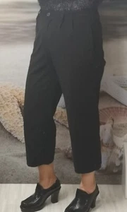 Pantaloni MUA Donna metà Polpaccio Primavera Larghi Tg M - Foto 1 di 12