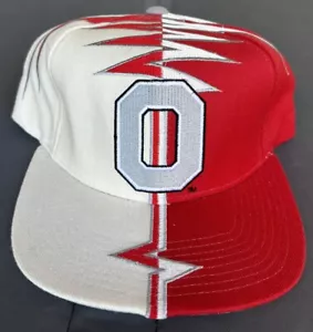 Cappello Berretto Slasher Nuovo con etichette Vintage anni 90 Ohio State Buckeyes Starter Whiteside Shockwave - Foto 1 di 12