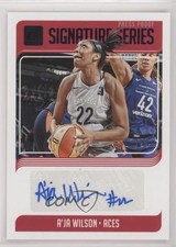 2019 Donruss WNBA Signature Series Press Proof Purple /99 A'ja Wilson Auto
