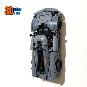 Wall Mount for LEGO Technic Koenigsegg Jesko Absolut Grey Hypercar (set 42173) - Picture 1 of 10