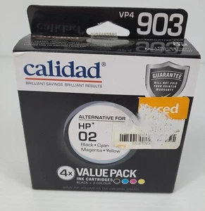 Calidad VP4 903 4-cartridge value pack compatible with HP 02 for D7460,D7360+FP - Picture 1 of 5