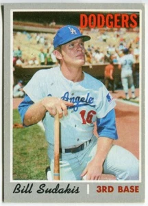 1970 Topps #341 Bill Sudakis Los Angeles Dodgers - Picture 1 of 2