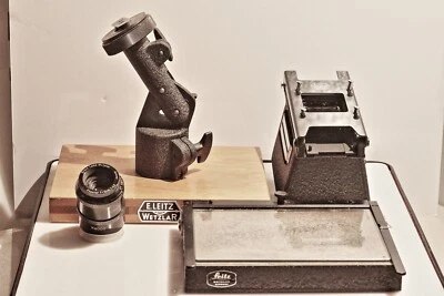 ACCESORIOS AMPLIADOR LEICA LEITZ EARLY FOCOMAT-VALOY INCLUYE FAMOSO FOCOTAR 5CM Foto 1 de 4