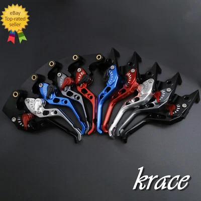 For Aprilia TUONO/R 2003-2010 RSV MILLE/R 1999-2003 CNC Brake Clutch Lever Short - Image 1 of 4