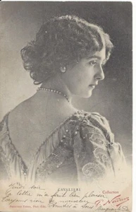 ITALIAN OPERA SINGER LINA CAVALIERI - 1903 POSTCARD - Picture 1 of 2