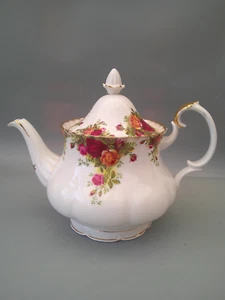Royal Albert Old Country Roses Teekanne 2,5 Pints 1. Qualität - Bild 1 von 8