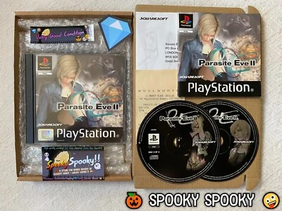 Parasite Eve II PS1 - UK PAL VGC CIB with Receipt Reg & Natural Discs - Tracked - Image 1 of 4