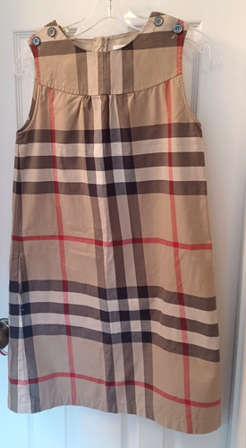 Maglione a quadri firma Burberry ragazza taglia 14Y guaina cotta 14 Y