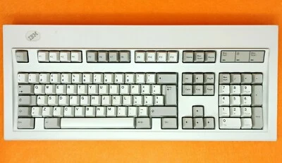 Tastiera IBM EC528539 old keyboard retrocomputer vintage ibm pc desktop computer - Immagine 1 di 4