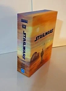 Star Wars : The Complete Saga ~ Blu-ray B ~ VGC ~ Incl Booklet & 9 Discs ~ - Picture 1 of 6
