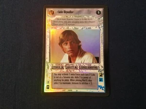Lámina ultra rara Luke Skywalker Star Wars CCG Reflections I 1 URF - Imagen 1 de 2