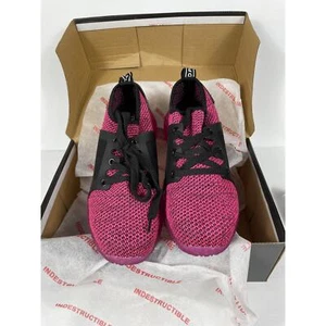 Indestructible Women's Pink Black Work Shoe Steel toe Sneaker Boot 40 8.5/9 NIB - Picture 1 of 6