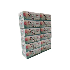 12 x Ponyo Soft Virgin Pulp Facial Tissues 180 per box bulk pack (pack of 12) - Picture 1 of 7