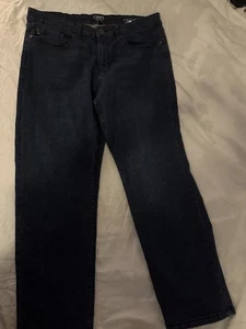 Chaps Est. 1978 Straight Fit Jeans 36 x 30 Dark Wash Men's - Picture 1 of 11