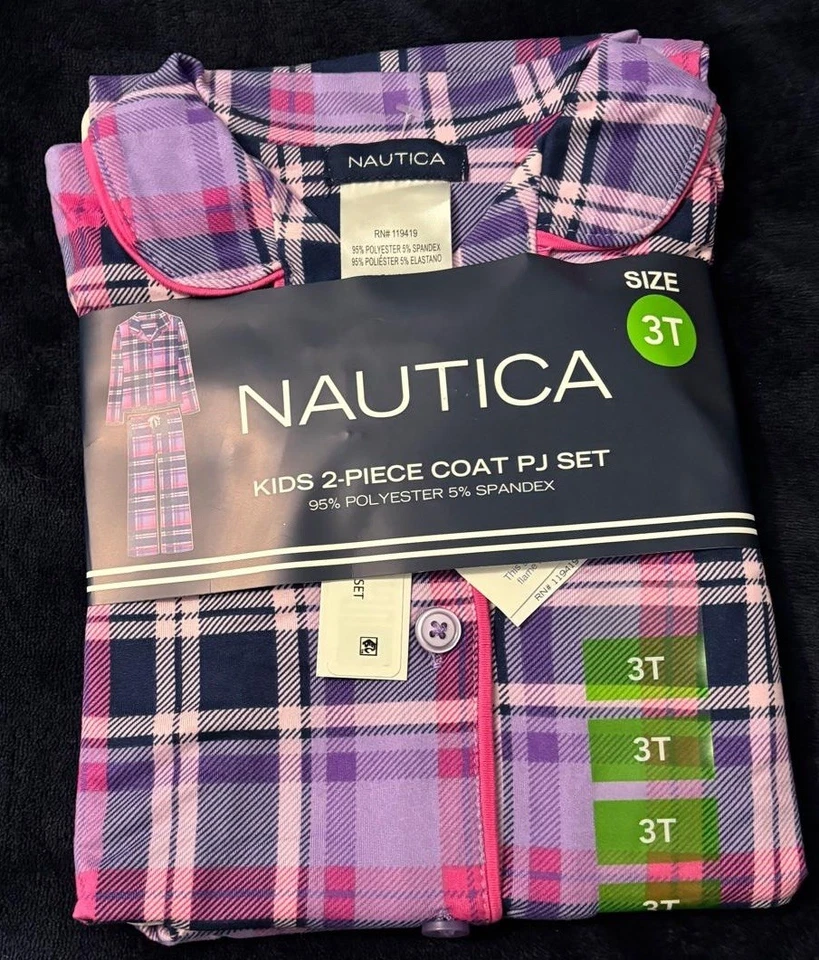 JUEGO DE 2 PC Abrigo Nautica Kids Talla 3T Foto 1 de 3