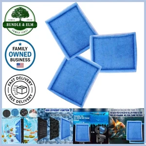Aquarium Filter Replacement Cartridges Activated Carbon for Fish Tanks 3 Pcs - Picture 1 of 8