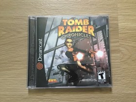 Tomb Raider Chronicles Sega Dreamcast Complete CIB w/ Reg Card Excellent