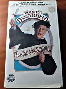 Back To School Rodney Dangerfield VHS Sealed - Picture 1 of 2