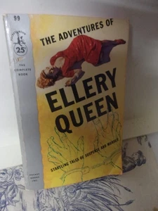 Vtg. 1954 The Adventures of Ellery Queen Paperback - Picture 1 of 13