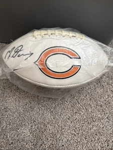 Beckett COA Mike Davis Signed Chicago Bears Football Autograph Panthers NFL - Picture 1 of 5
