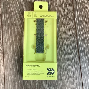 Apple Watch Silicone Watch Band 42/44/45/49 mm - Olive - By All In Motion - Picture 1 of 2