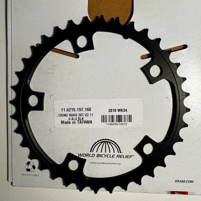 SRAM Road Chainring 36T 110mm: Brand-New - Image 1 of 3