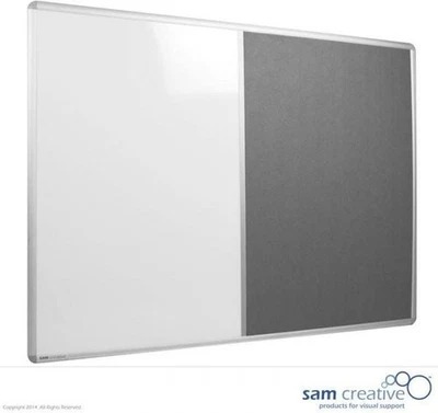 Whiteboard Pinnwand Kombitafel 100x150 cm - Bild 1 von 3
