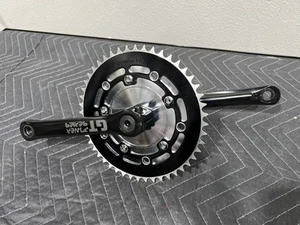 GT BMX Chainring And GT Power Cranks 3pc 48 Teeth Performer Freestyle Dyno Pro - Picture 1 of 7