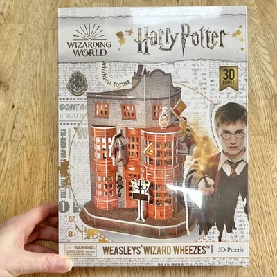Harry Potter 3D Puzzle Weasleys Wizard Wheezes Plastic Sealed Box Brand New - Image 1 of 4