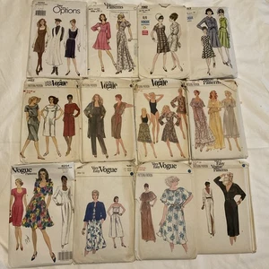 Vogue Vintage 32 x Sewing Patterns 1950's 60s,70s,80s & 90s unchecked - Picture 1 of 5